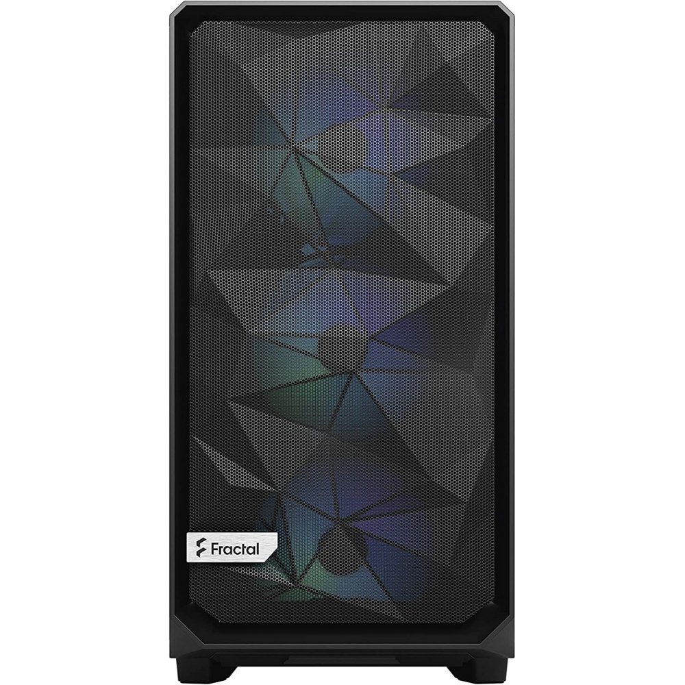 Fractal Design PC-Gehäuse Meshify 2 RGB -Midi Tower Gehäuse - schwarz