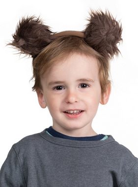 Leg Avenue Kostüm Braunbär Ohren, Flauschige Tierohren an einem Haarreif befestigt