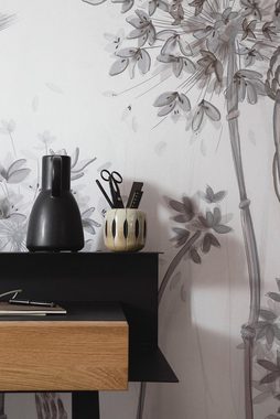 Newroom Vliestapete, [ 2,7 x 2,12m ] großzügiges Motiv - kein wiederkehrendes Muster - nahtlos große Flächen möglich - Fototapete Wandbild Blumen Wiese Pusteblume Made in Germany