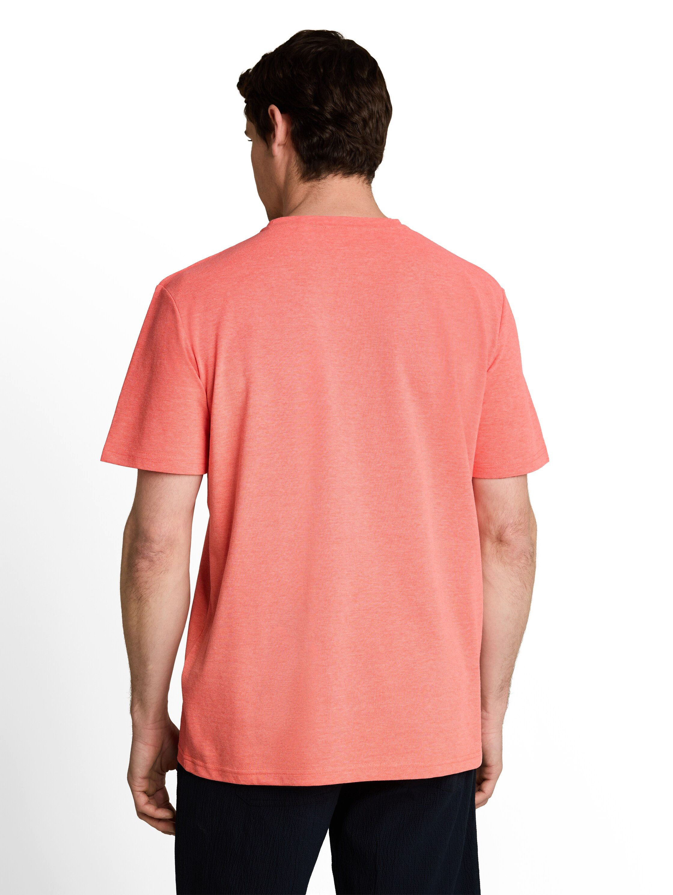 TOM TAILOR Kurzarmshirt Sommershirt mit kleinem Logo-Print – Bild 2 von 5