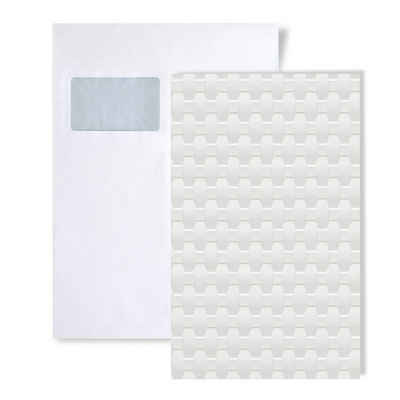 Wallface Wandpaneel S-24954-SA, BxL: 15x20 cm, (1 MUSTERSTÜCK, Produktmuster, Muster des Wandpaneels) weiß