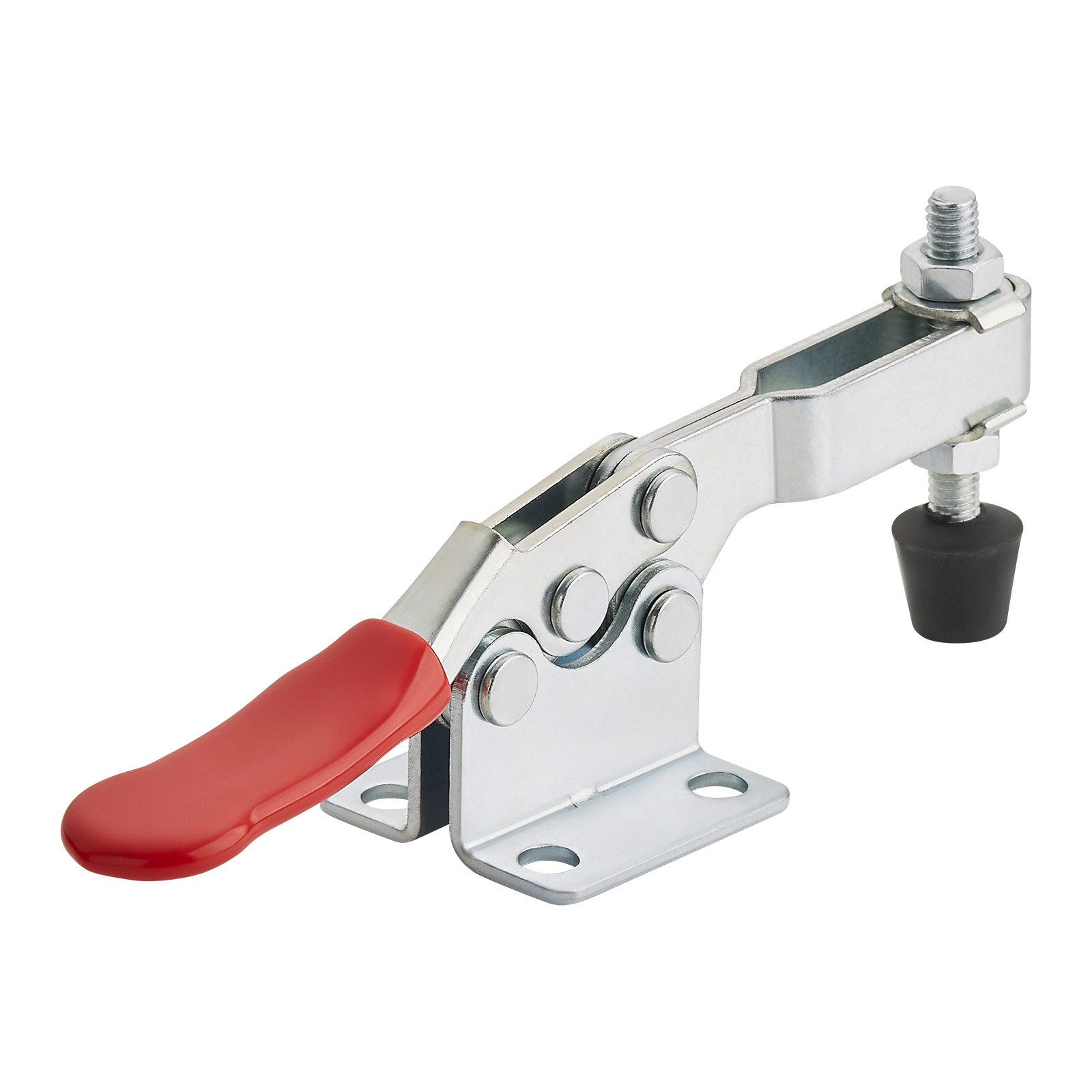 SO-TECH® Klemmen Klemmhalter Kniehebelspanner Schnellspanner Kniehebelklemme, (2-St), Knebelklemme Haltekraft bis zu 90 kg 85°