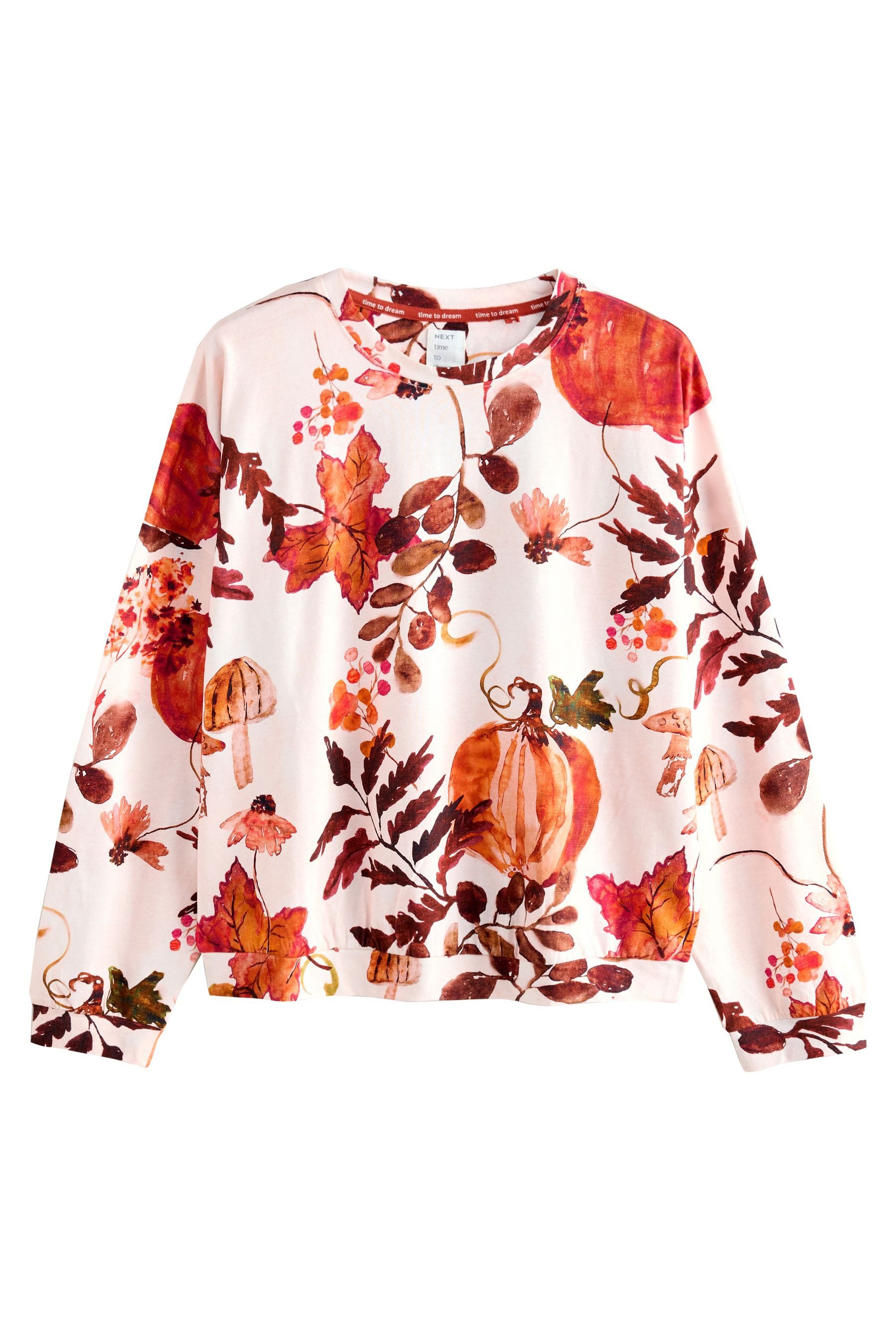 Next Pyjama Langärmeliger Pyjama aus 100 % Baumwolle (2 tlg) günstig online kaufen