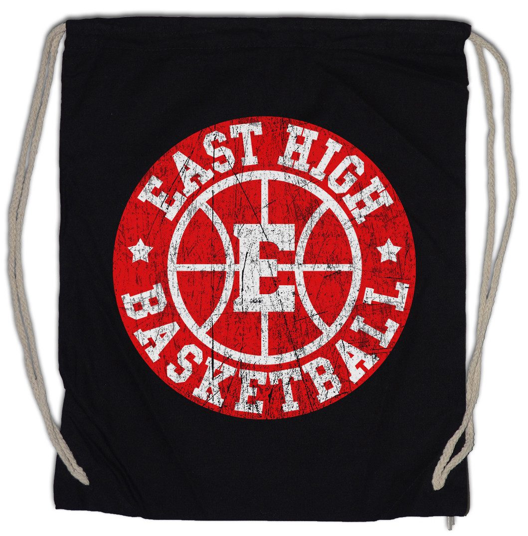 Turnbeutel East High Basketball II Turnbeutel Team Mannschaft School Logo Sign