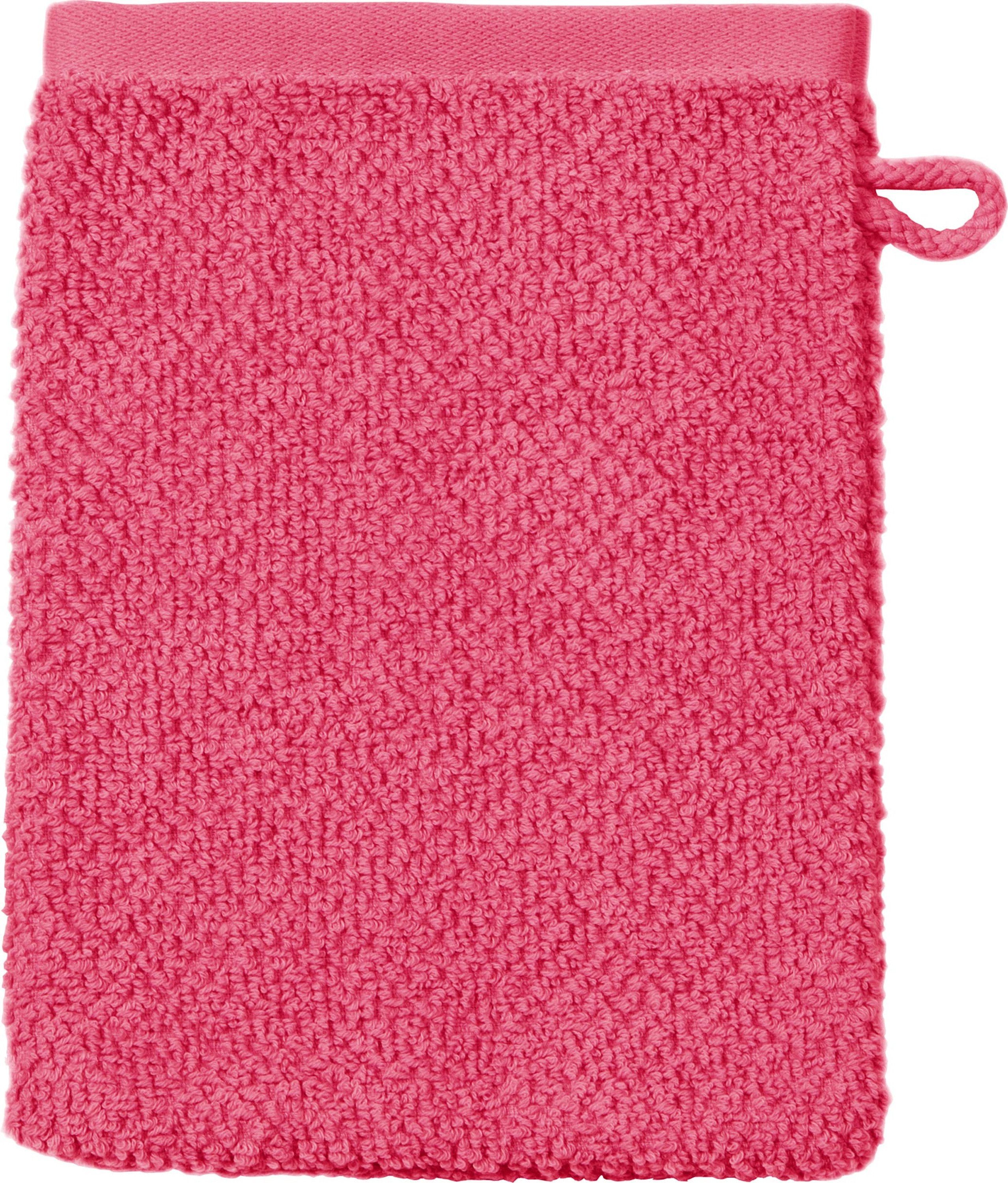 Gästetuch GOTS rechteckig rosa Duschtuch SELECTION Handtuch malve, ROSS (1-St), Frottee Waschhandschuh ROSS Verifiziert, 4007-13, Serie Handtuch