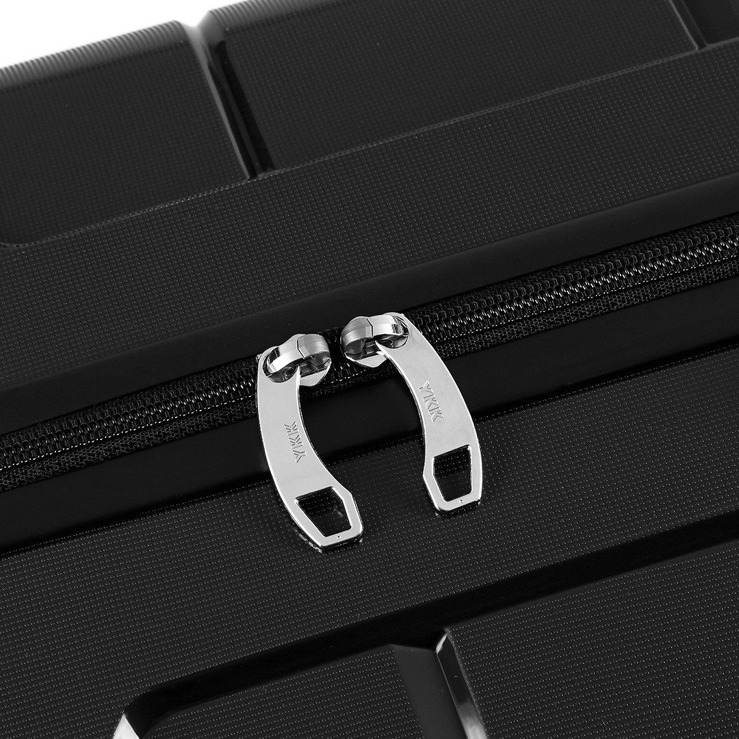 KONO Koffer Trolley mit 4 Rollen Polypropylen Ideal für Business & Schule