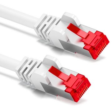 deleyCON deleyCON 1m CAT6 Patchkabel S-FTP PIMF Netzwerkkabel Ethernetkabel - LAN-Kabel