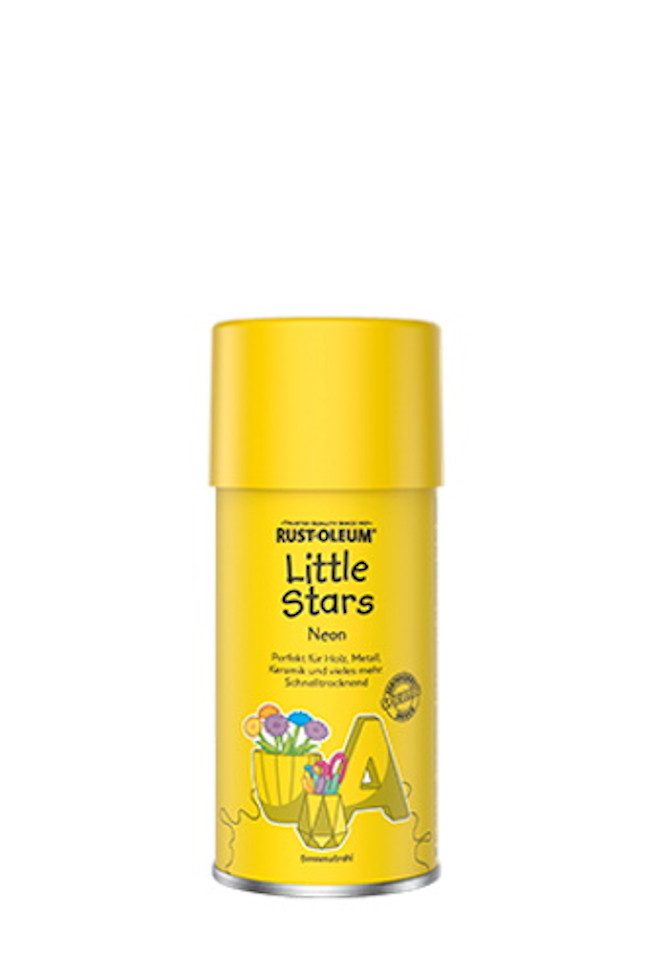 Alpina Lack Neon Sprühlack 150 ml Spielzeug Holz Metall Keramik Little Stars, 150ml, Acryl