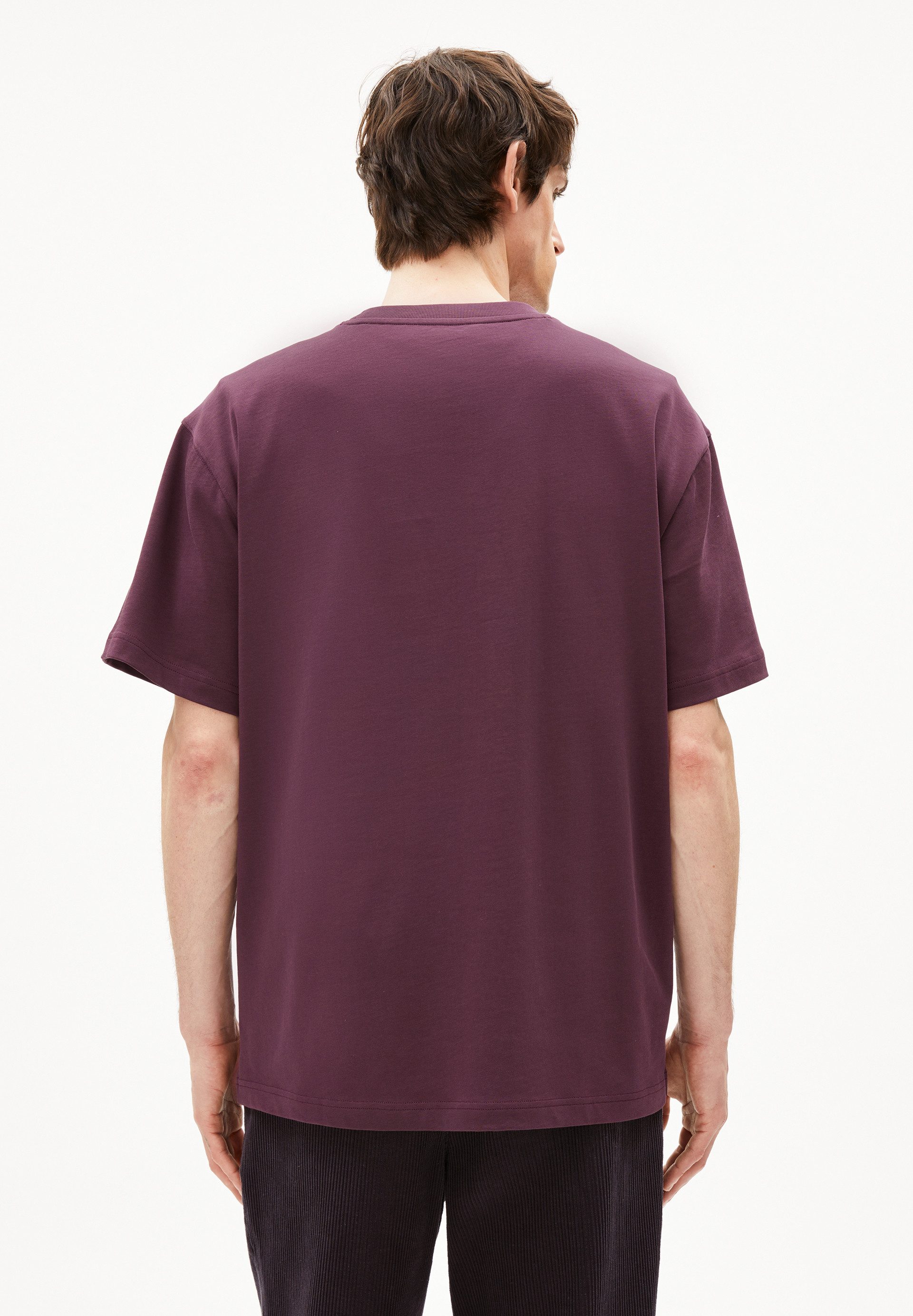 Armedangels T-Shirt AADRU Å ZICK ZACK T-Shirt aus Bio-Baumwolle Oversized Fit