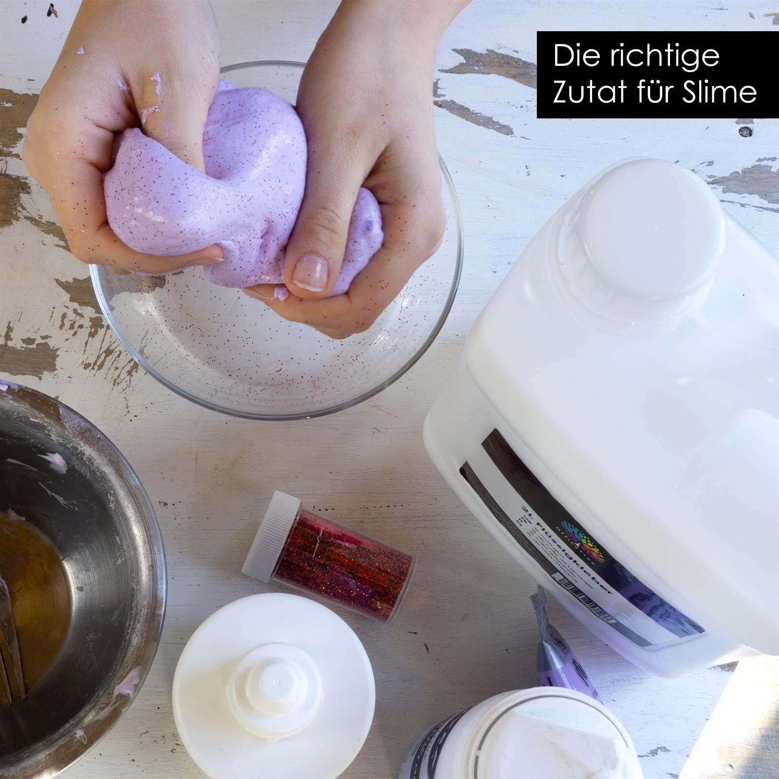 OfficeTree Moosgummi OfficeTree Bastelkleber 2 Liter - Transparent Trocknend