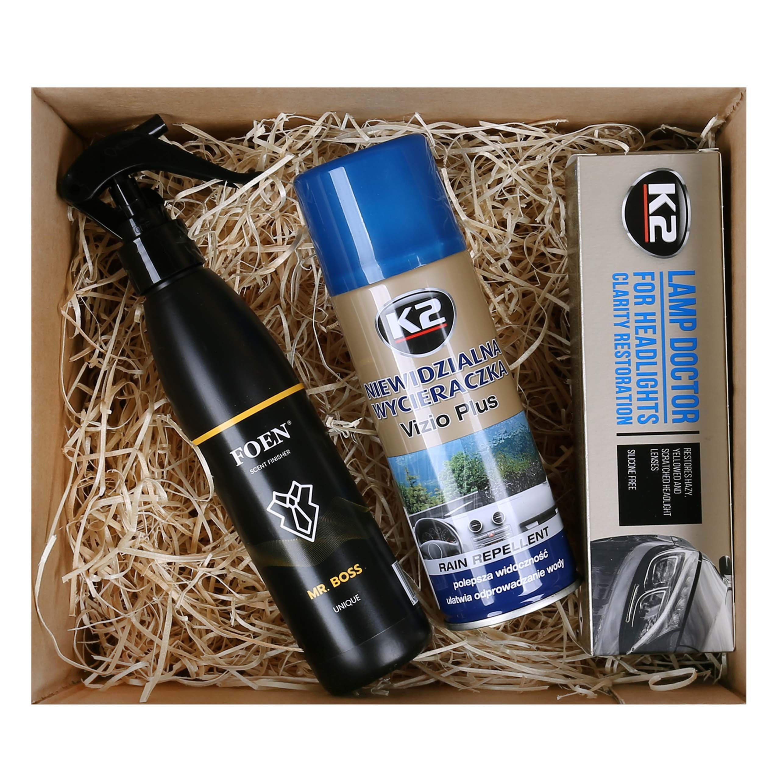 Raumduft Geschenkset für einen Mann, Autopflegemittel Set