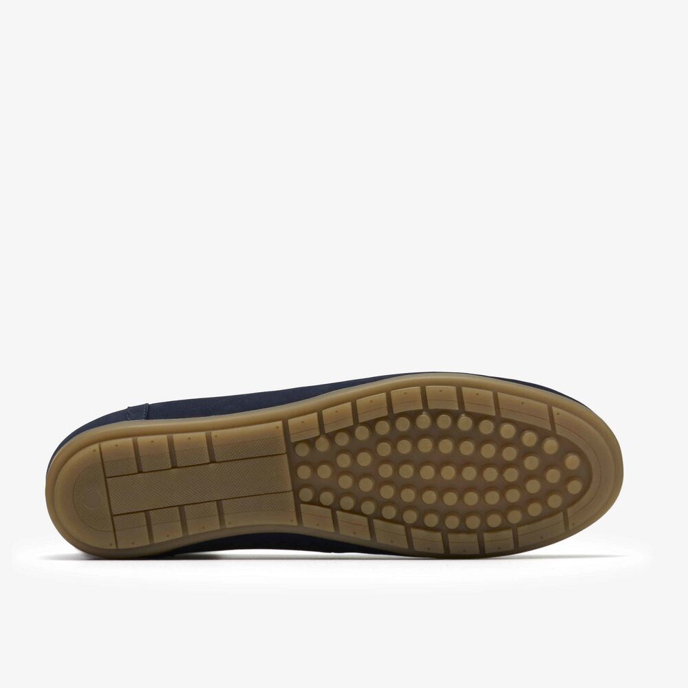 Clarks Clarks - Elliotte Sail Navy Nubuck - Blau Slipper