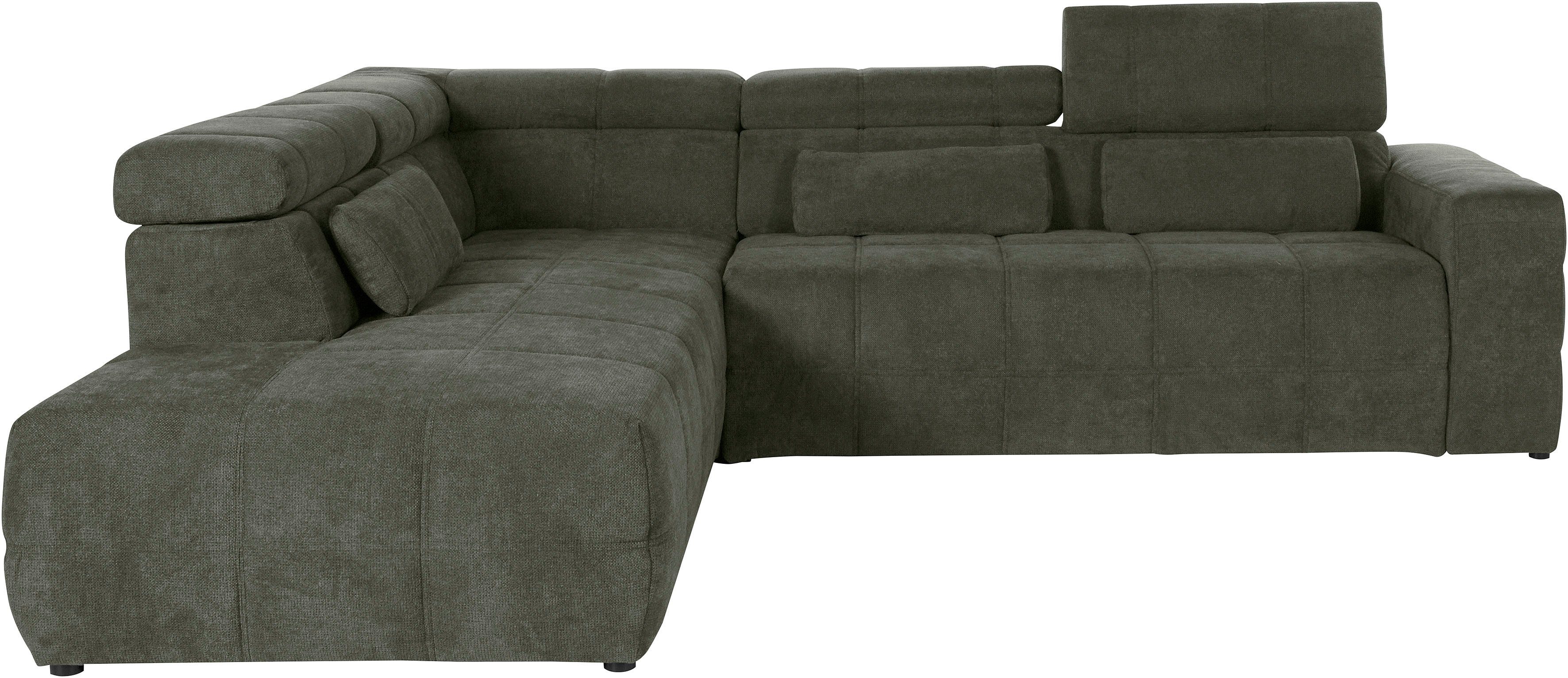 DOMO collection Ecksofa "Modica, zeitlos und elegant, L-Form", moderne Opti günstig online kaufen