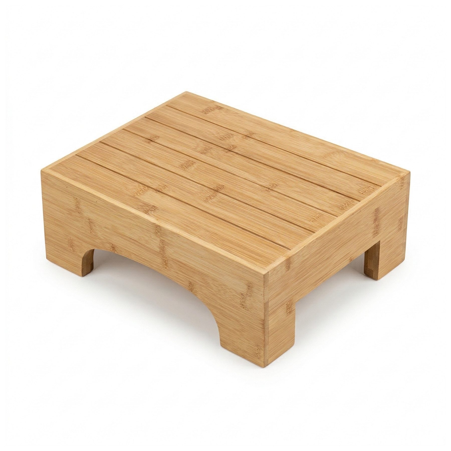 NUXIO Badhocker Bambusgrad, MODO-Plattform, 40 x 30 x 15 cm