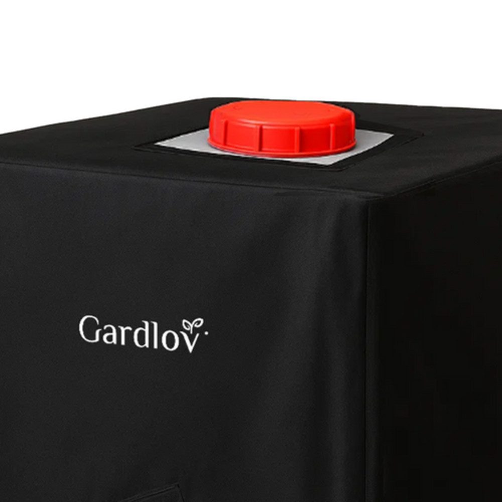 Gardlov Schutzplane 1000L Tankabdeckung Planenabdeckung (Spar-Set, 1-St., Schonwaschgang), 4 Schnallen fixieren die Abdeckung stabil am Container