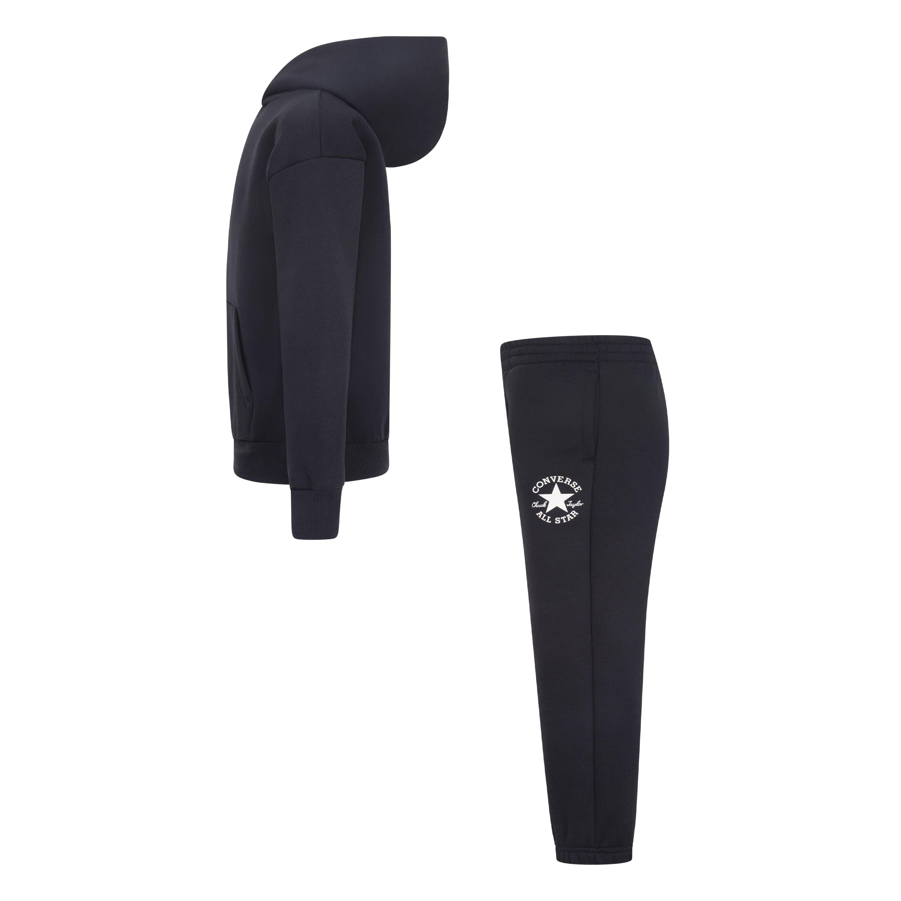 Converse Jogginganzug CNVN SUSTAINABLE CORE PO SET, für Children und Teens, zweiteilig, pflegeleicht