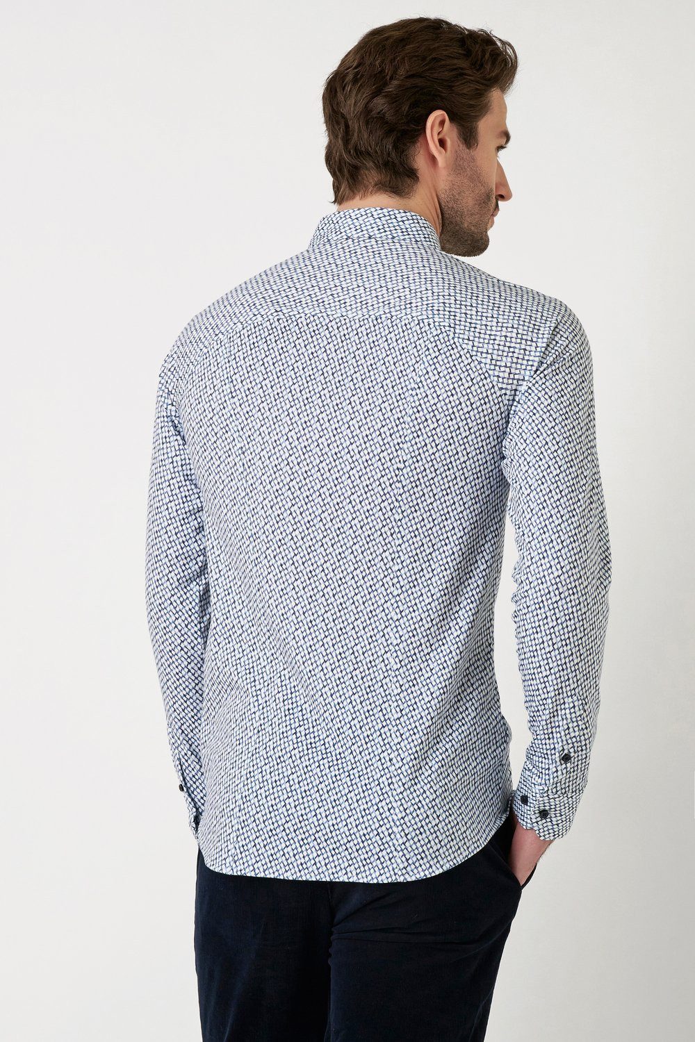 DESOTO Langarmhemd Jerseyhemd Casual Kent langarm günstig online kaufen