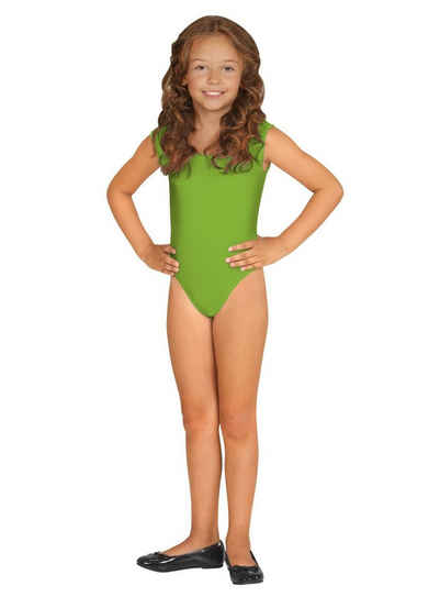 Widdmann Kostüm Ärmelloser Body grün, Einfarbige Basics zum individuellen Kombinieren
