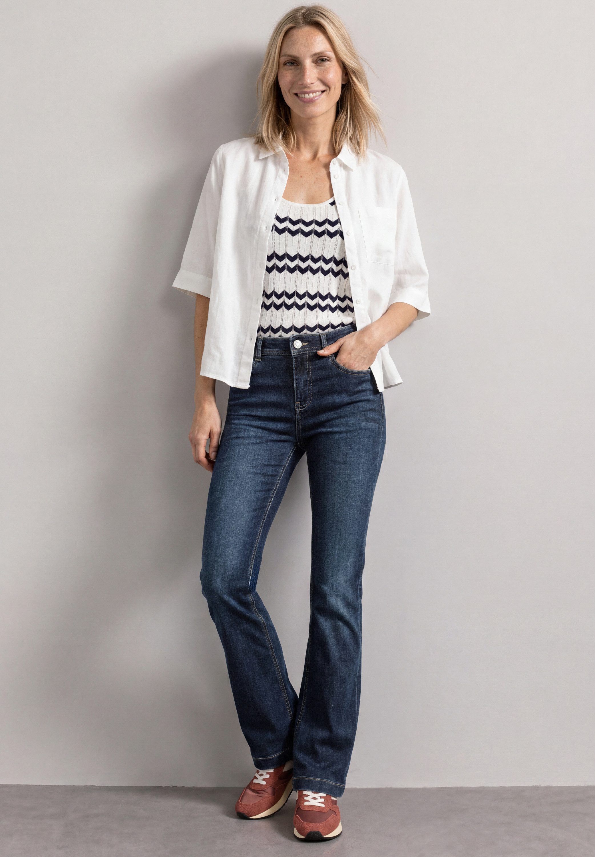 STREET ONE Slim-fit-Jeans High Waist – Bild 4 von 5