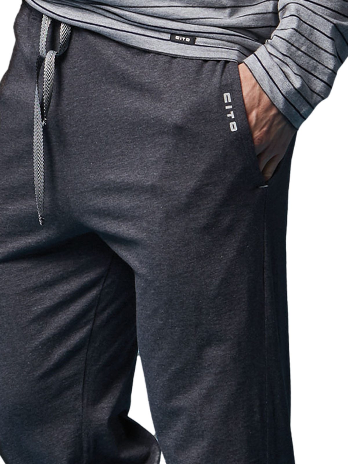 CiTO Loungehose lange Herren Hose pure günstig online kaufen
