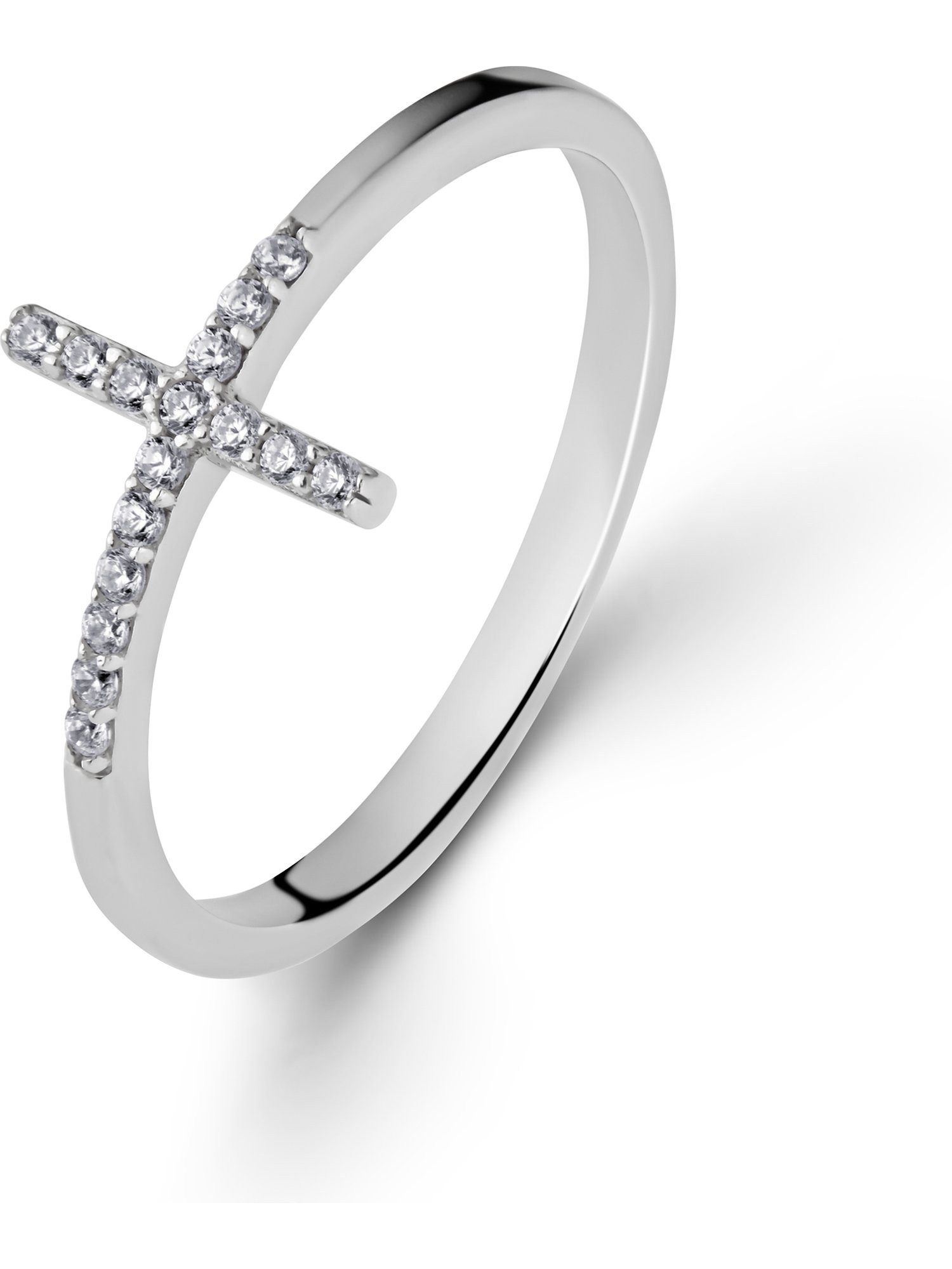 CHRIST Silberring, Zirkonia, synthetisch günstig online kaufen