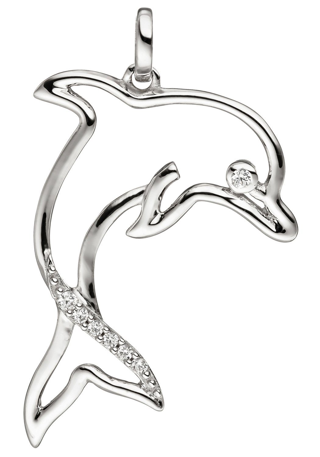 JOBO Kettenanhänger Anhänger Delfin, 3...