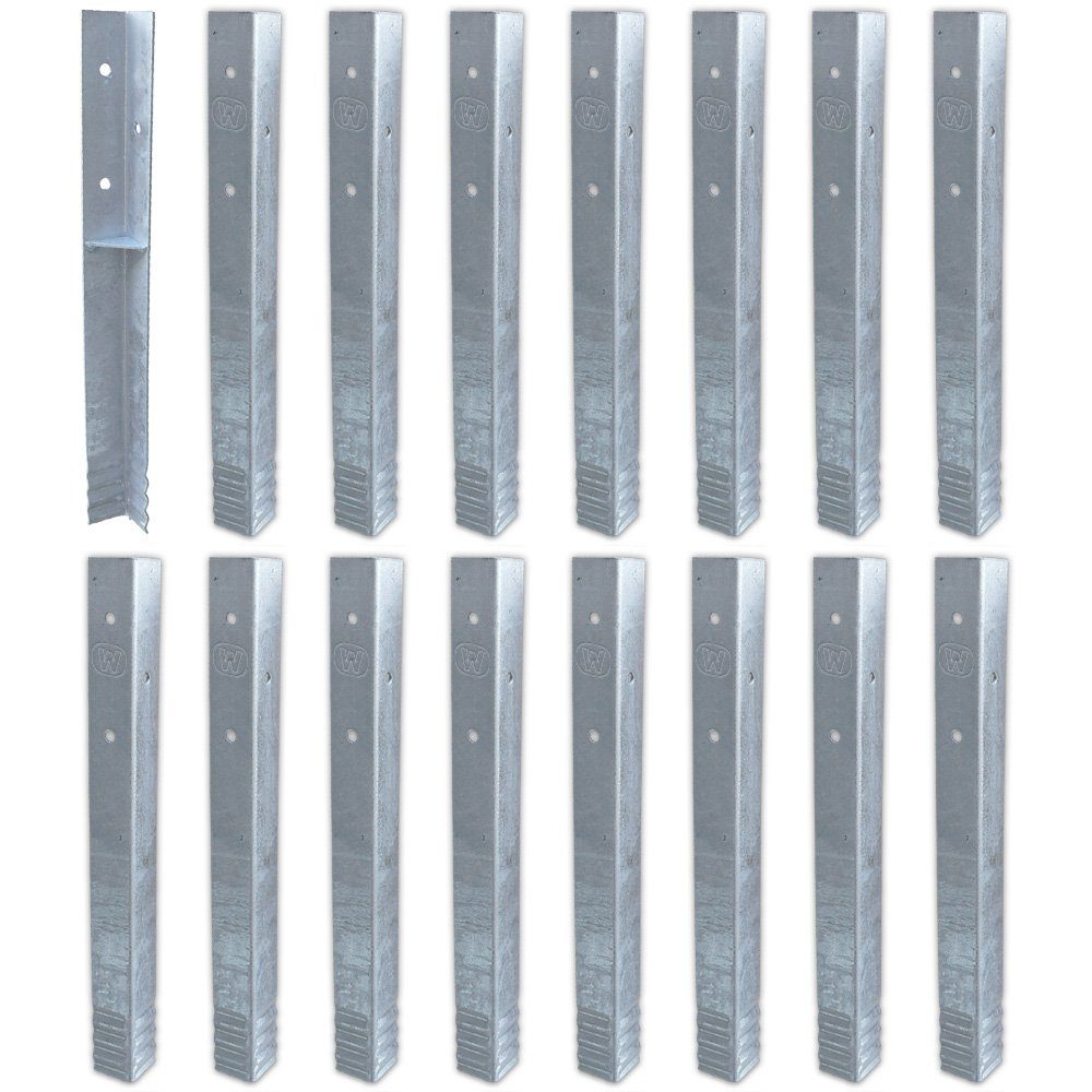 Bodenanker SolidLock 16 Stk. Winkelanker für Garantie auf Wickey Spielgeräte