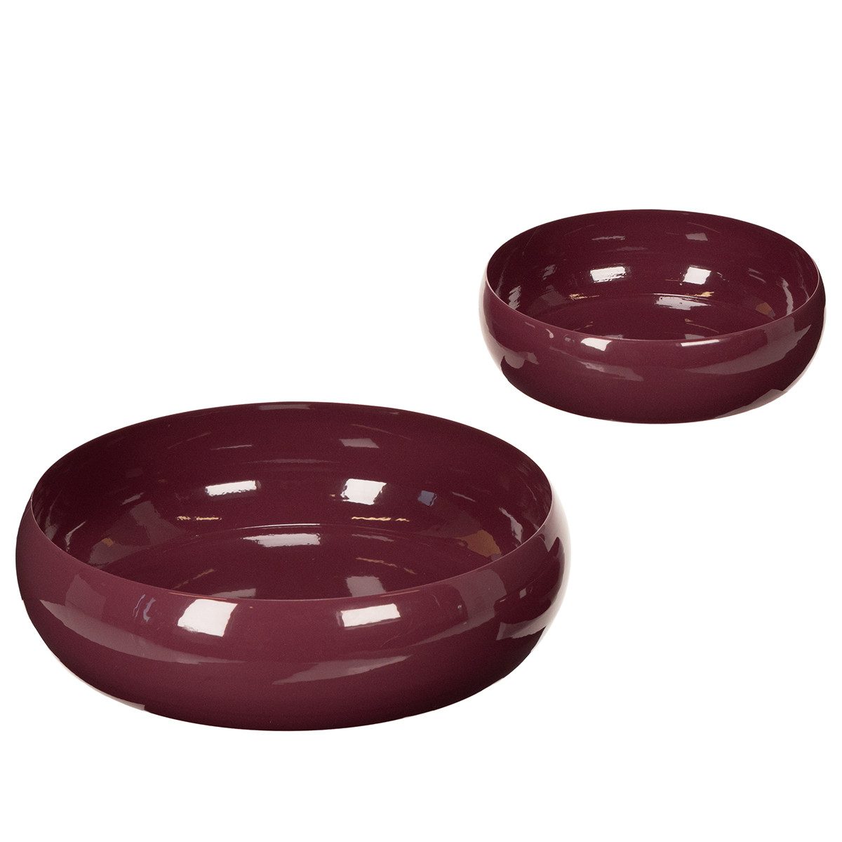 Florists Products Dekotablett Moderne Dekoschalen aus Metall für Wohnzimmer und vielseitige