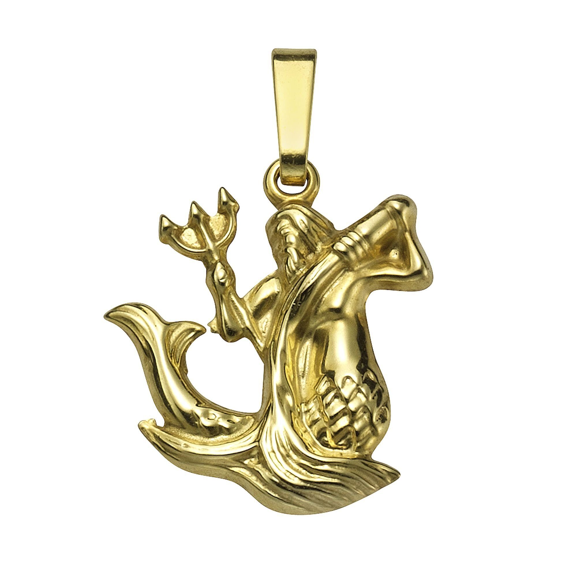 Kettenanhänger 585/- Gelbgold glanz