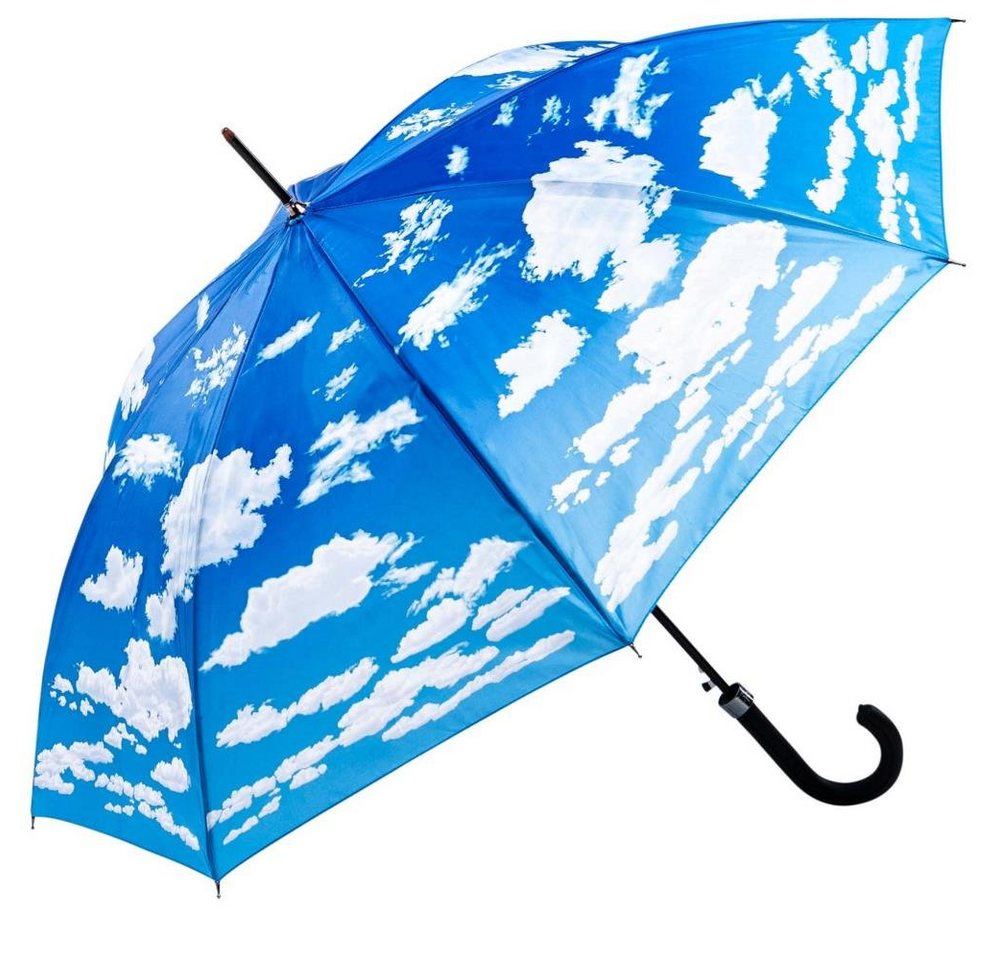 Luckyweather not just any other day Stockregenschirm Regenschirm Motiv WOLKEN Automatik