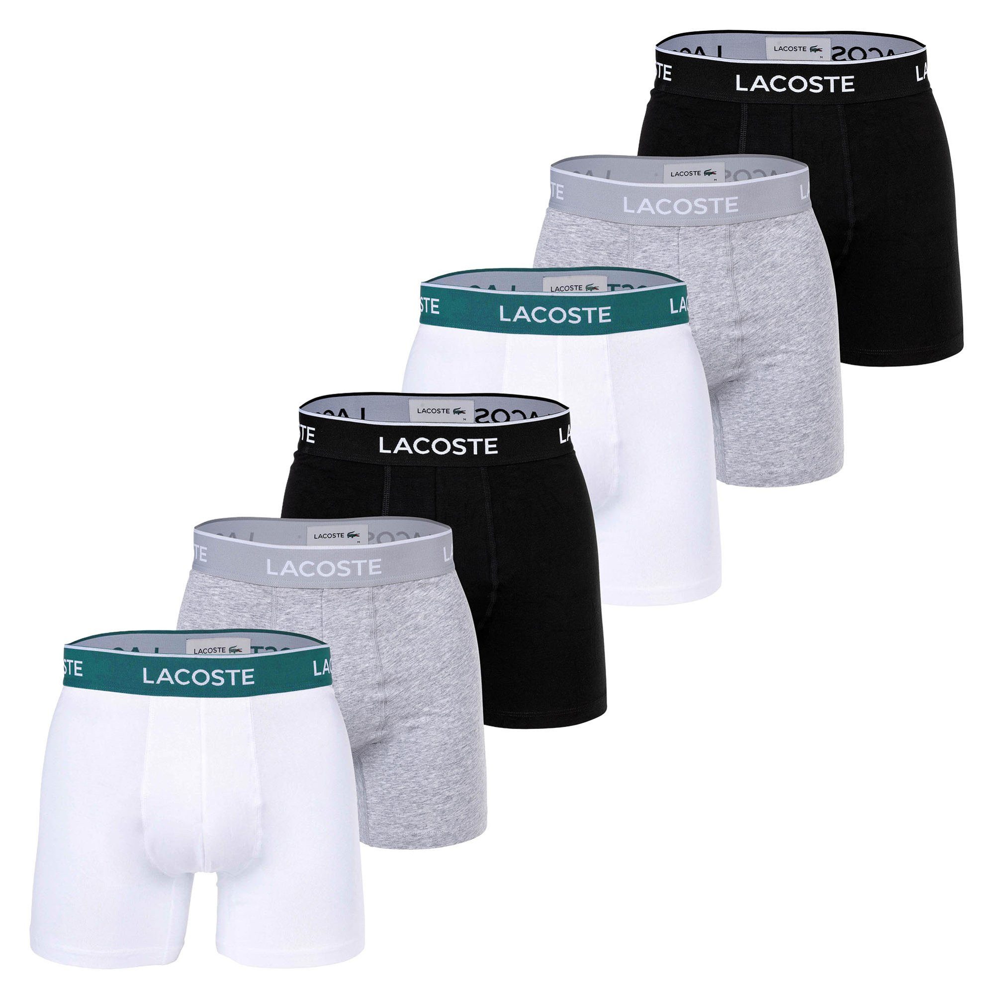 Lacoste Boxer Herren Boxershort 6er Pack günstig online kaufen
