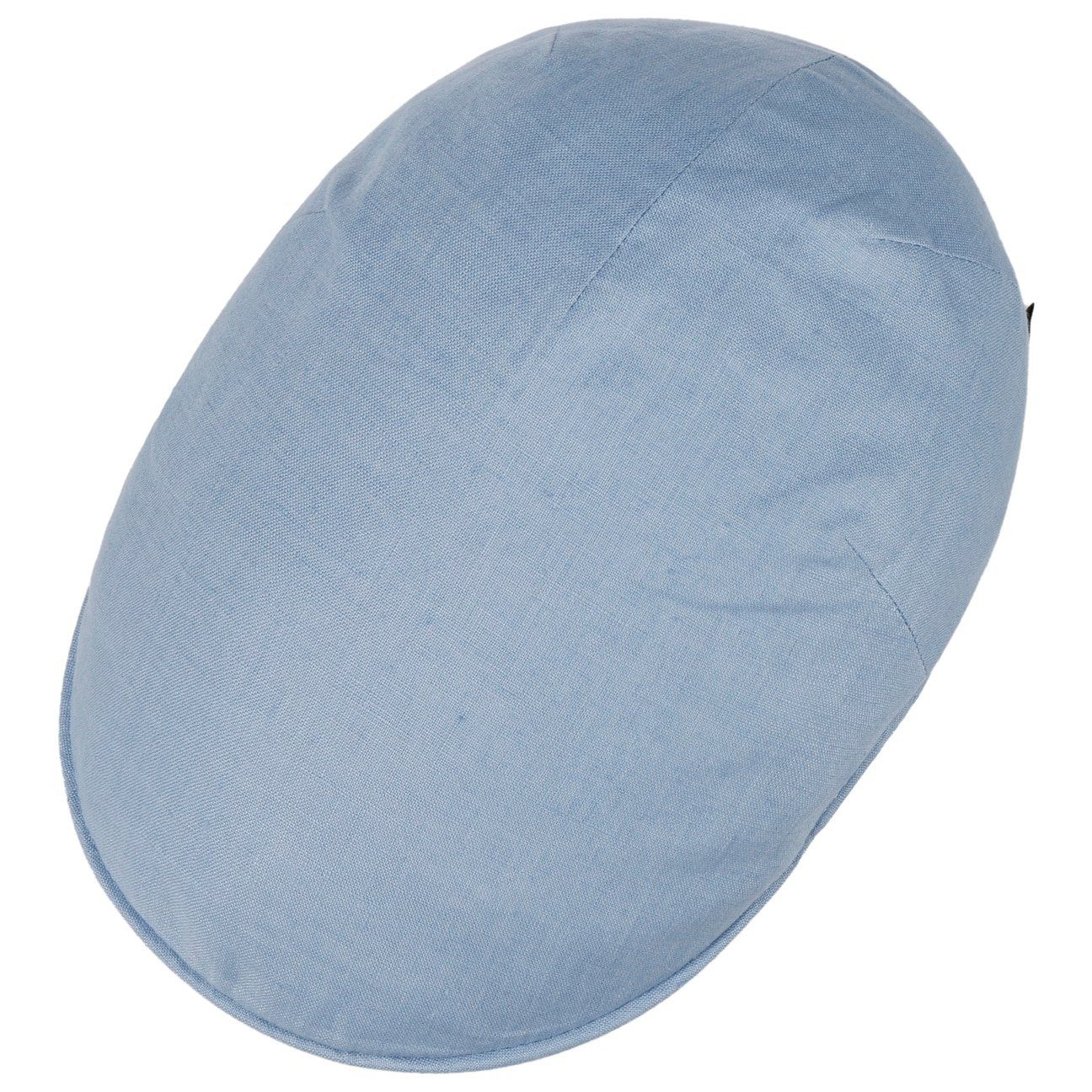 Borsalino Flat Cap (1-St) Schirmmütze mit Schirm, Made in Italy