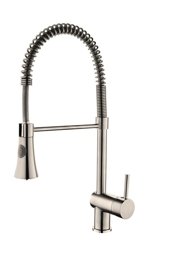 Tuganna Spültischarmatur Gastro Küchenarmatur Spiralfeder Gastrobrause, günstig online kaufen