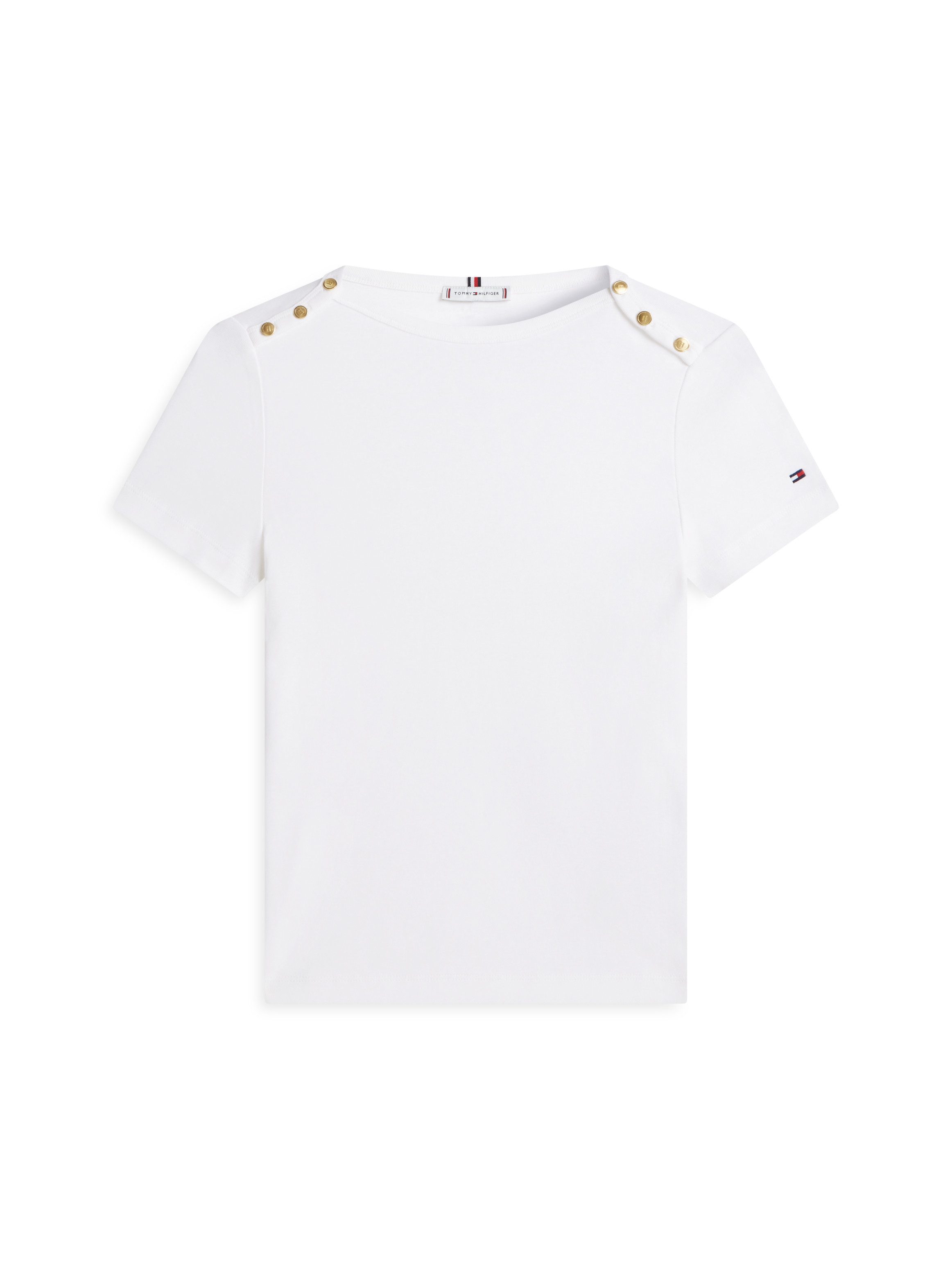Kurzarmshirt GOLD BUTTON SLIM SS TEE