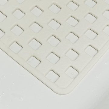 Badematte Duschmatte Antirutschmatte Doby 50 x 50 cm Weiß 312003410 Sealskin, Gummi