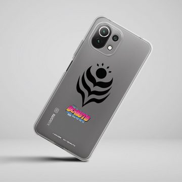 DeinDesign Handyhülle Boruto Uzumaki Offizielles Lizenzprodukt Boruto Karma Transparent, Xiaomi Mi 11 Lite 5G NE Silikon Hülle Bumper Case Handy Schutzhülle