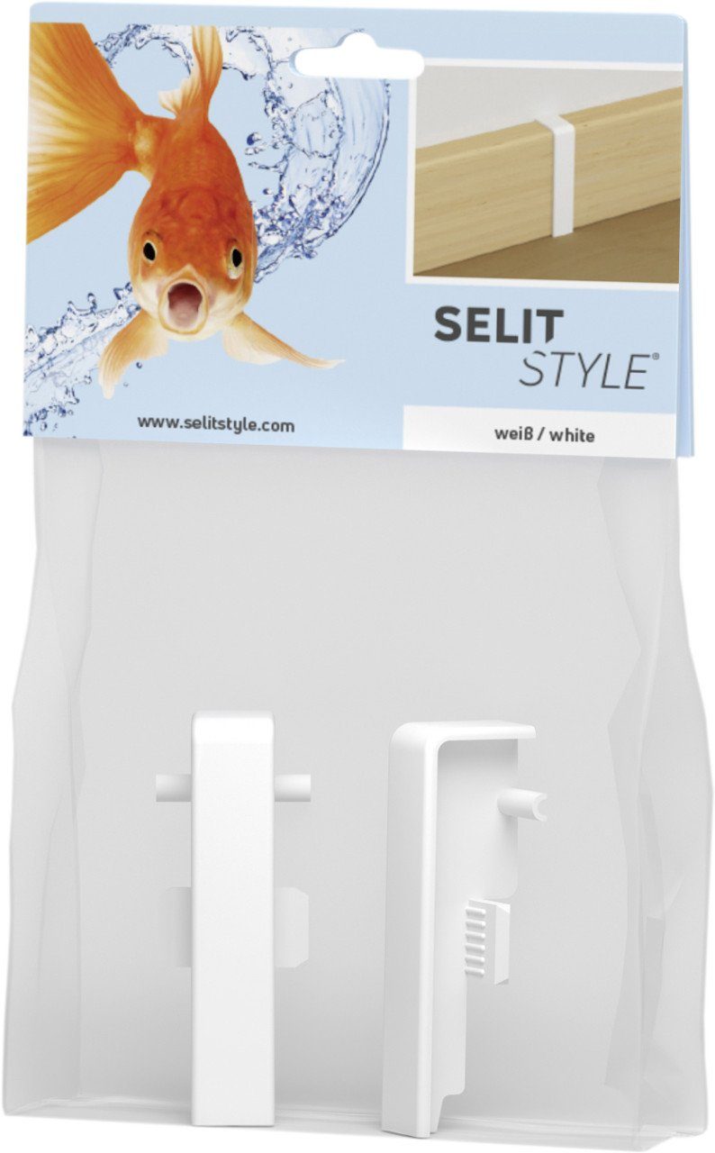 Selit Sockelleiste SELITSTYLE Verbinder weiß Höhe 50 mm 2 Stück