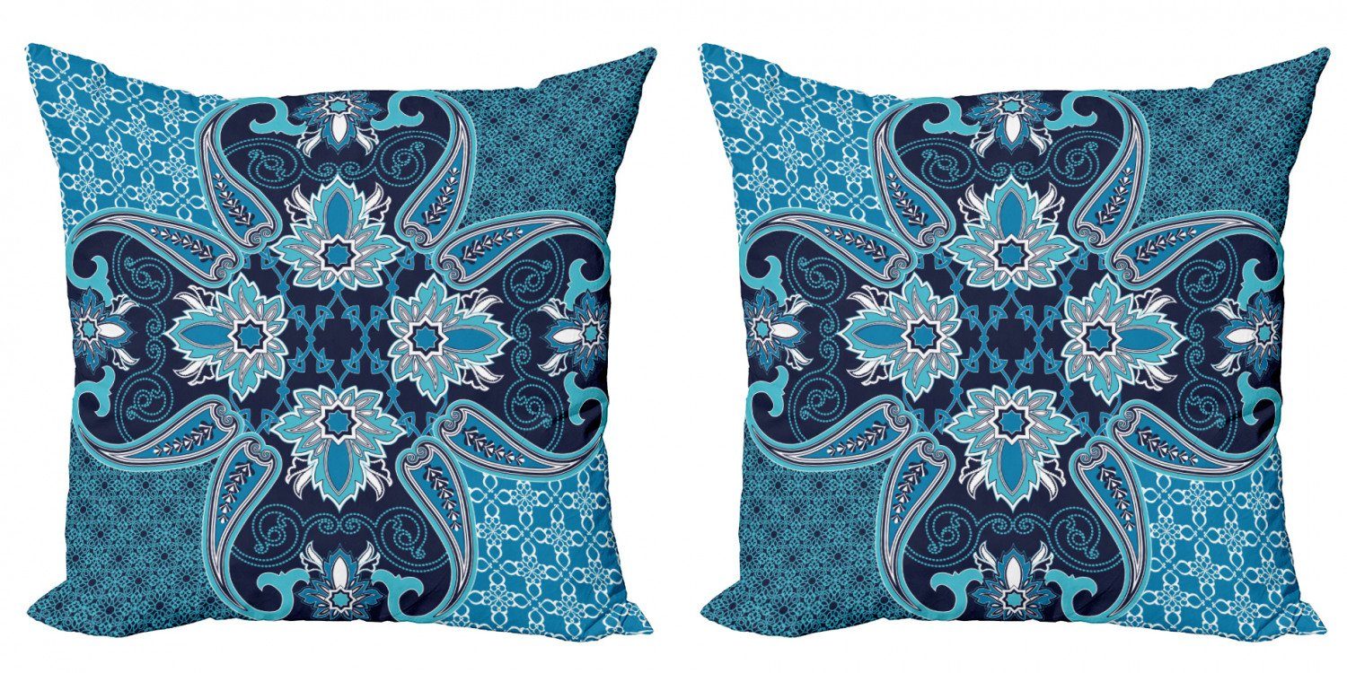 Kissenbezüge marokkanisches Doppelseitiger (2 Abakuhaus Eastern Modern Stück), Design Accent Digitaldruck, persisch