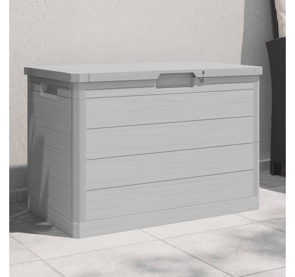 Thumbnail - vidaXL Gartenbox, Outdoor-Kissenbox Grau 77,5x44,5x53 cm Polypropylen