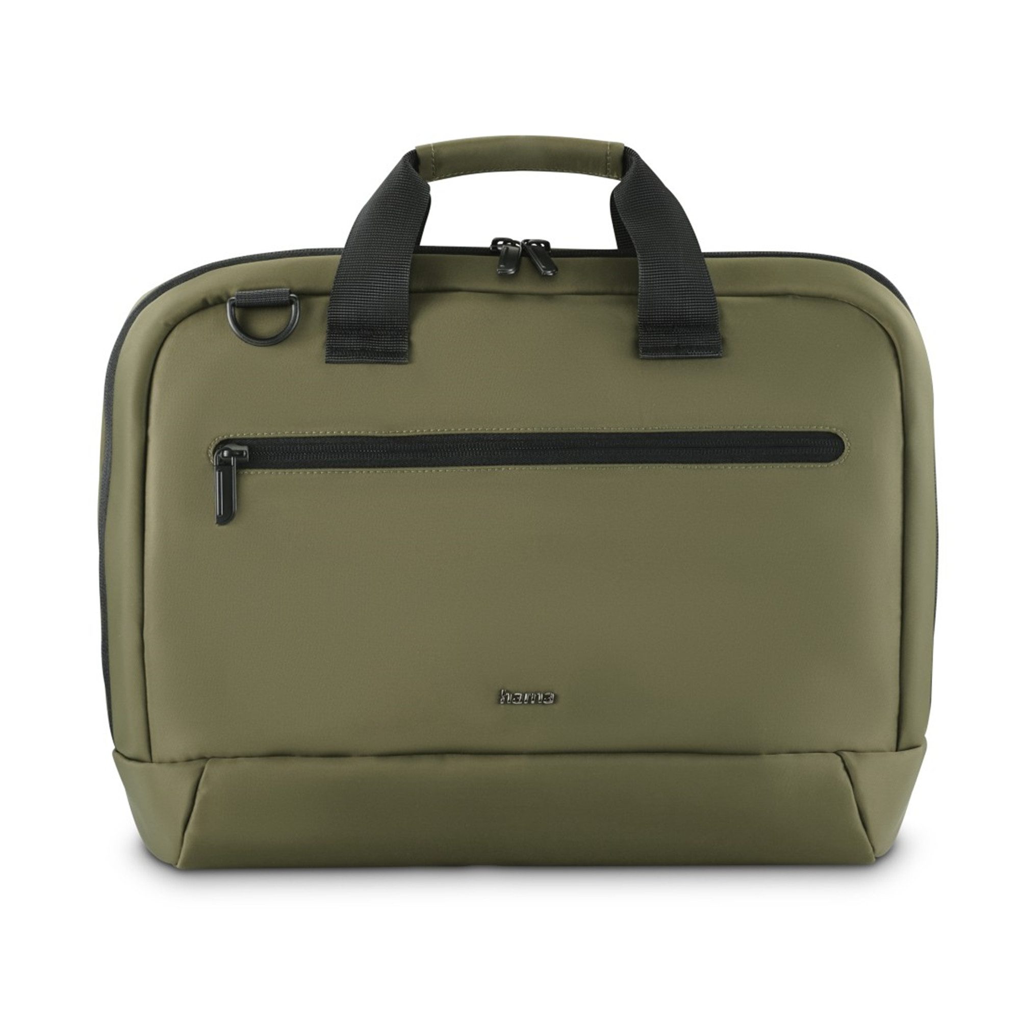 Hama Laptoptasche Ultra Lightweight, 34-36 cm (13,3"-14,1), Oliv (2-tlg)