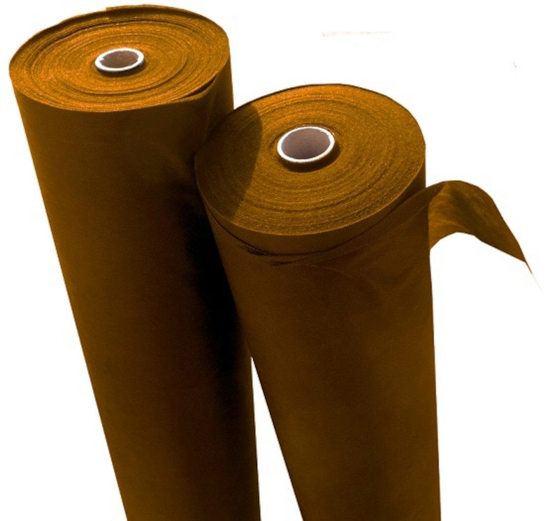 GF Unkrautvlies Gartenvlies 50g/m² reißfestes Bodengewebe mit UV-Schutz Unkrautfolie, 5m x 1,07m = 5,35m² Schutzvlies Unkrautschutzvlies Mulchvlies Vlies