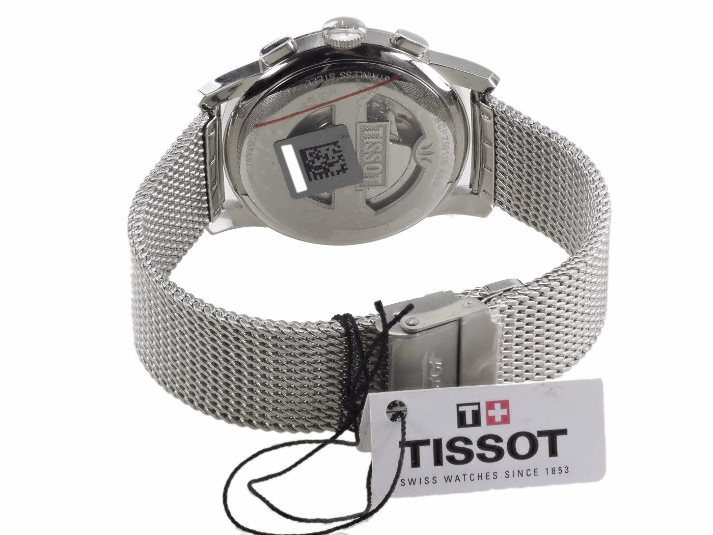 Tissot Automatikuhr Tissot Herren Automatik Uhr Chronograph Heritage T66178233, (Silber)