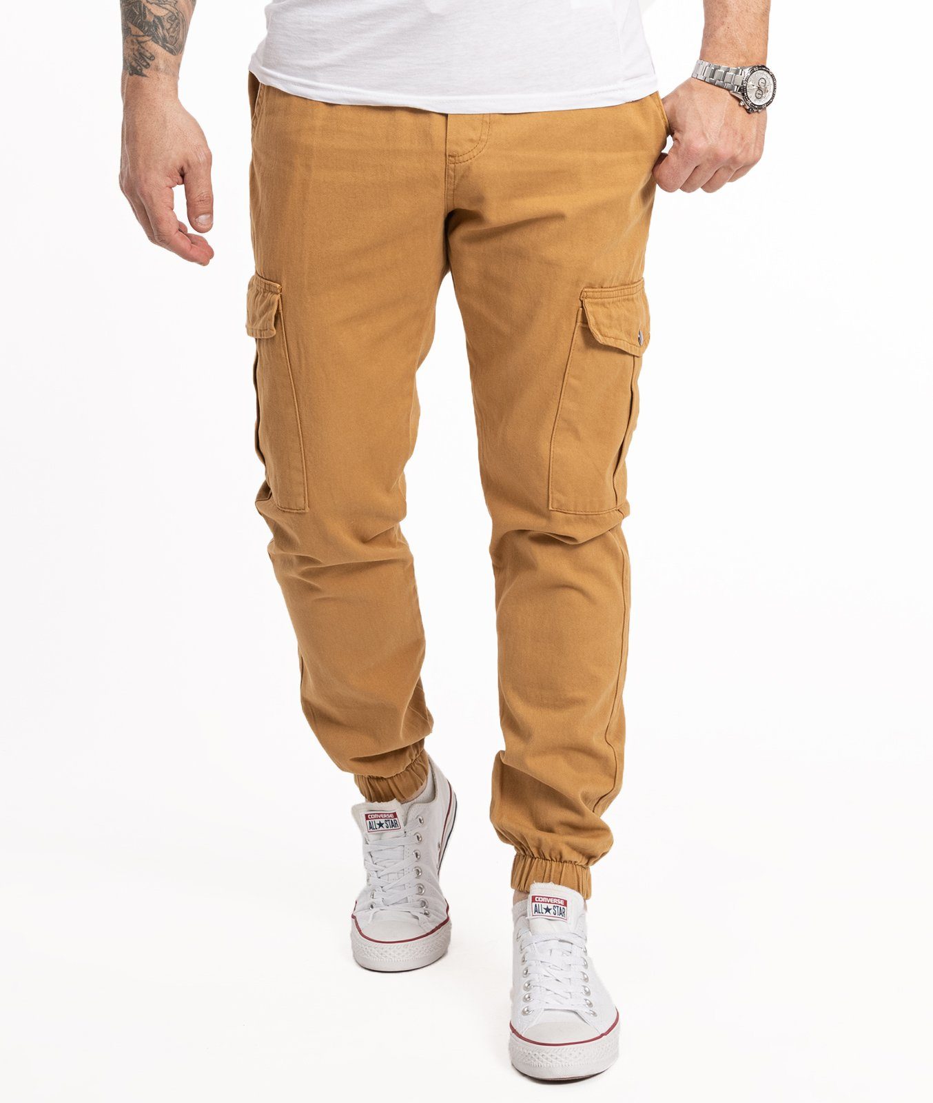 Cargohose Herren Caroghose mit Taschen RC-2356