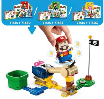 LEGO® Konstruktionsspielsteine Pickondors Picker – Erweiterungsset (71414), LEGO® Super Mario, (130 St), Made in Europe