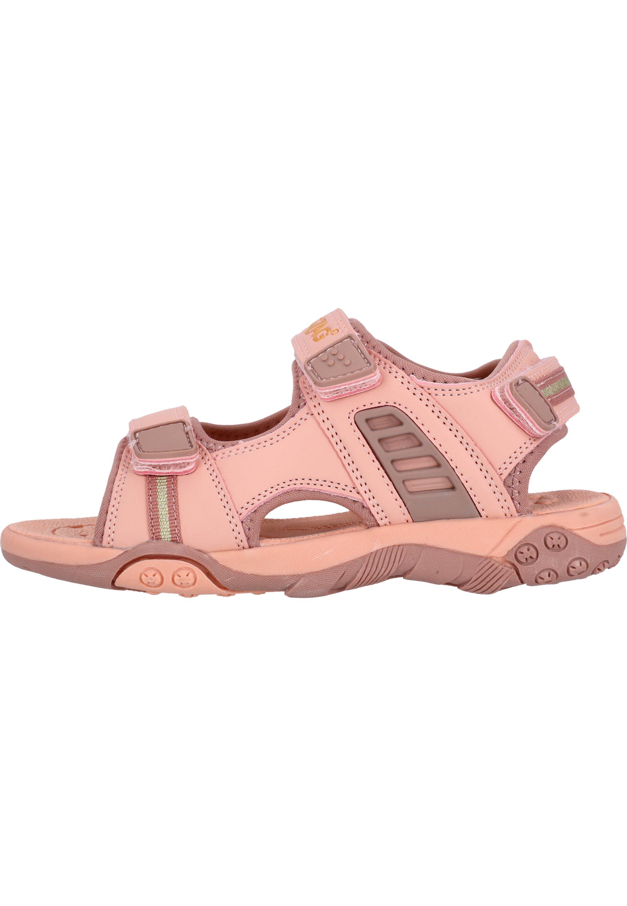 ZIGZAG Nung Sandale mit Eigenschaft rosa stoßdämpfender