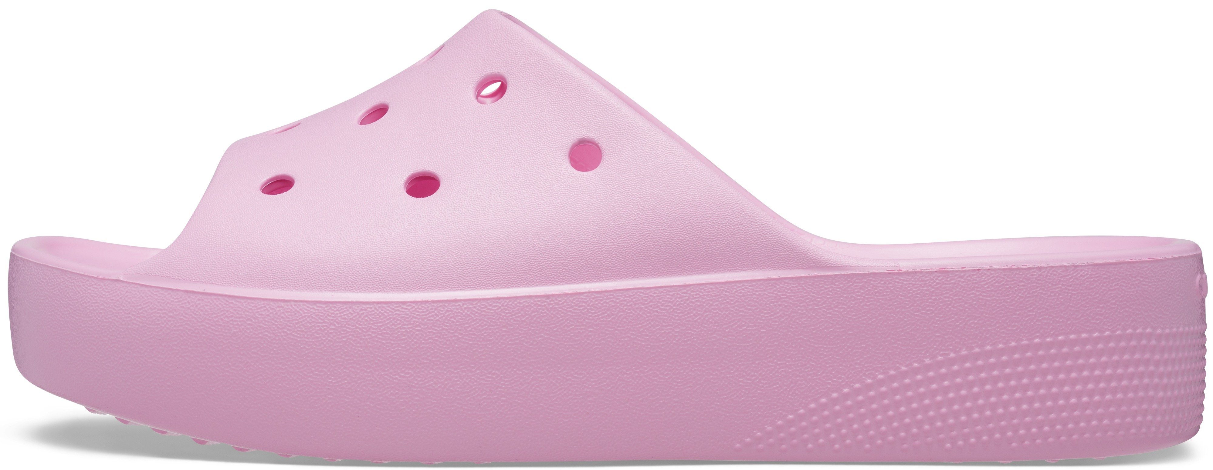 pink Classic Badepantolette Platform (Packung) Crocs Slide