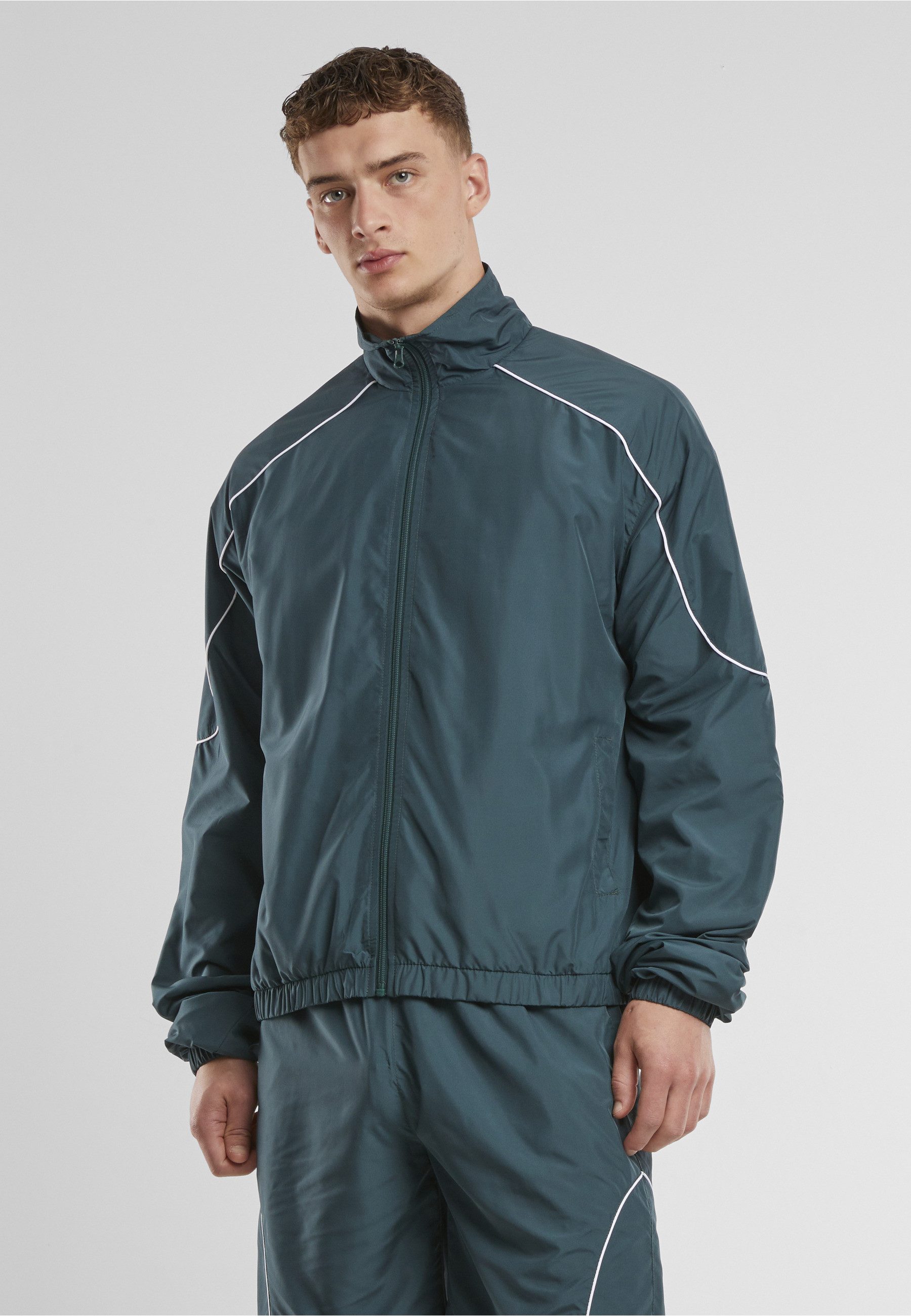 URBAN CLASSICS Trainingsjacke Urban Classics Piped Panel Trackjacket (1-St)