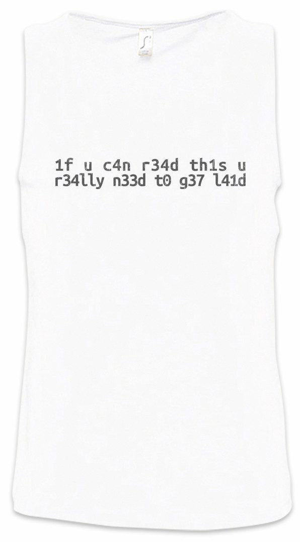 Tanktop G37 L41d Ärmelloses T-Shirt Intelligenz Lehrer Teacher Professor