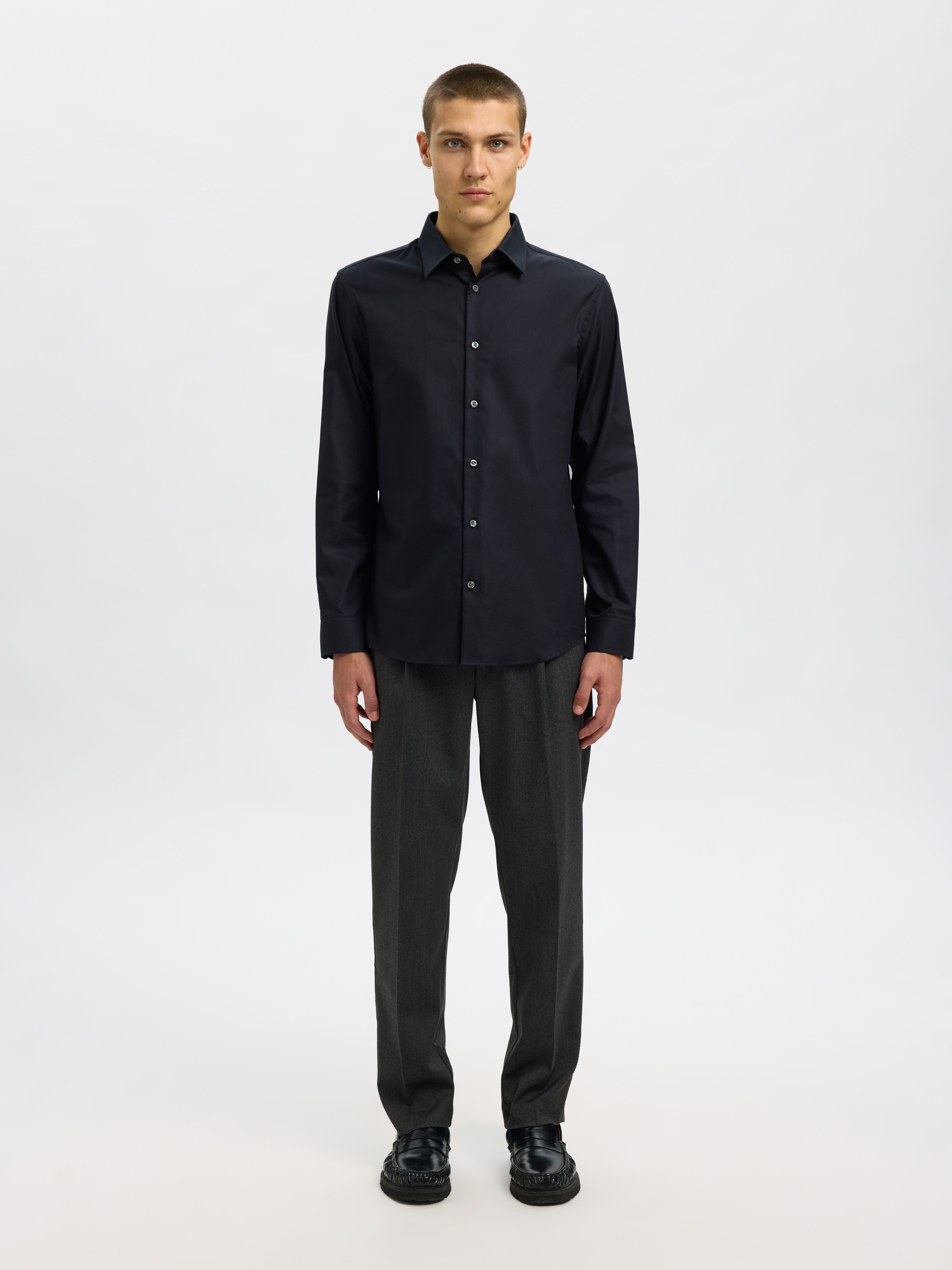 Selected Langarmhemd SLHSLIMCLARK SHIRT LS NOOS