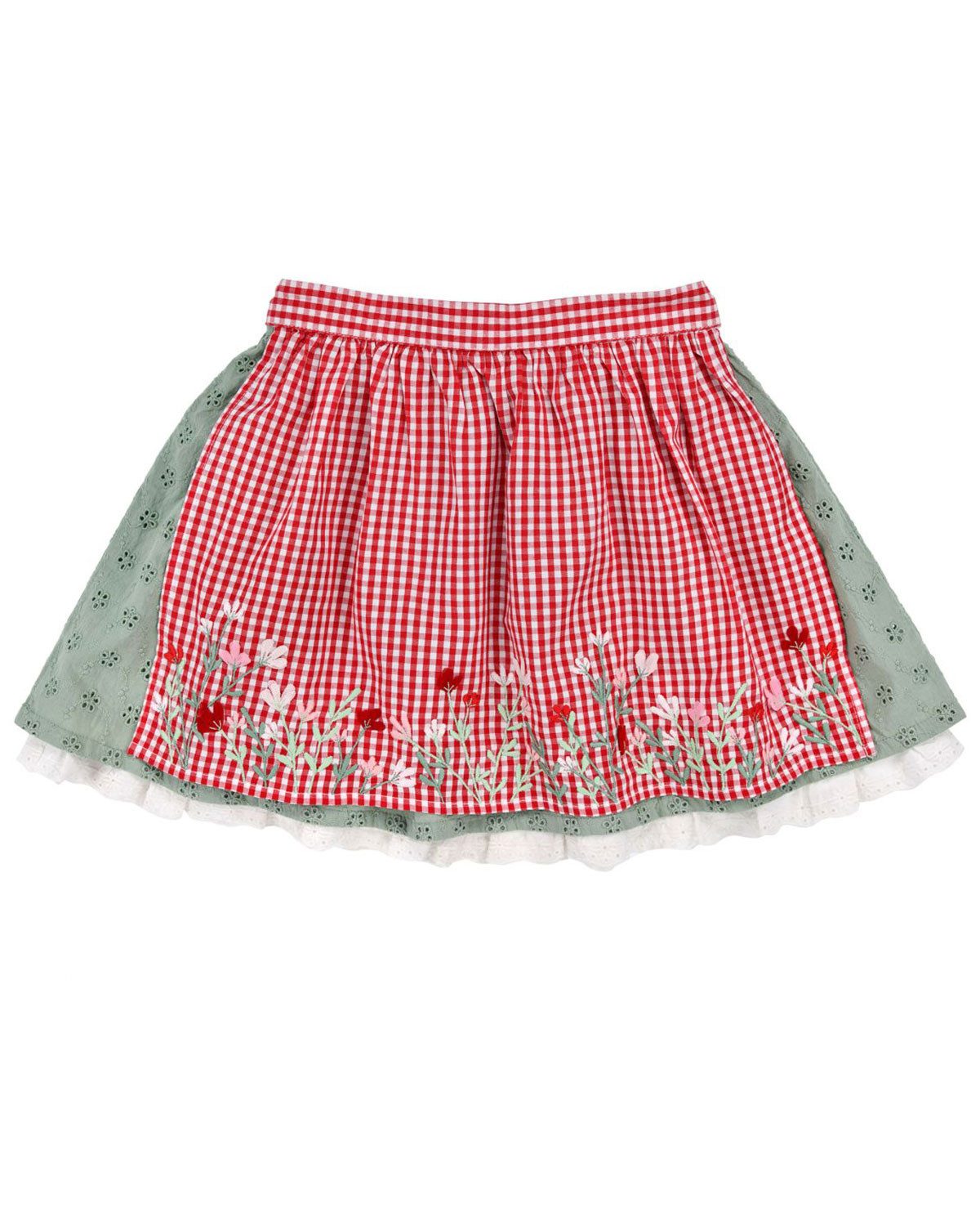 BONDI Trachtenrock Trachtenrock 'Blumenwiese' 26099, Mehrfarbig